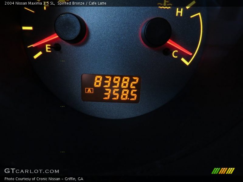 Spirited Bronze / Cafe Latte 2004 Nissan Maxima 3.5 SL