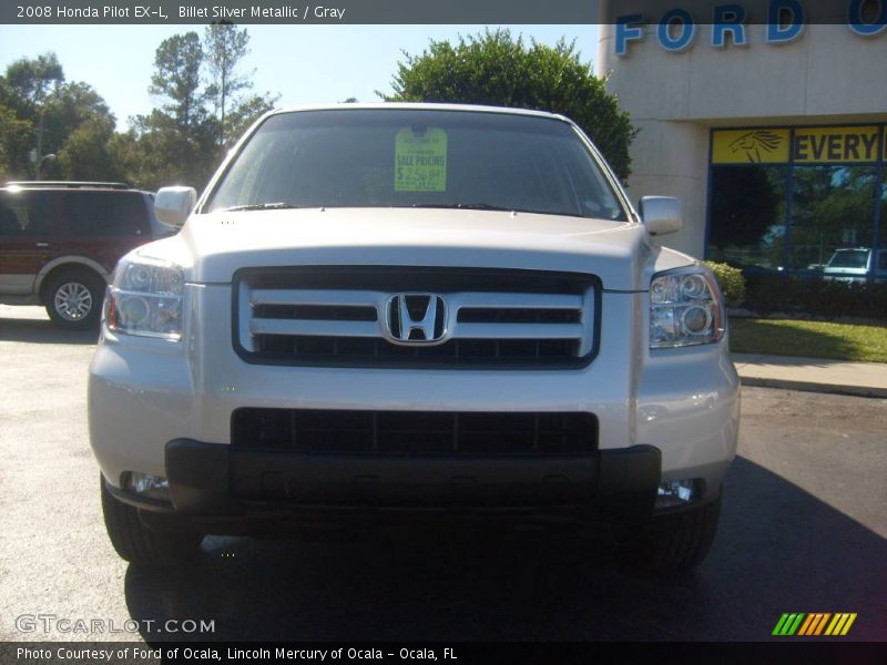 Billet Silver Metallic / Gray 2008 Honda Pilot EX-L