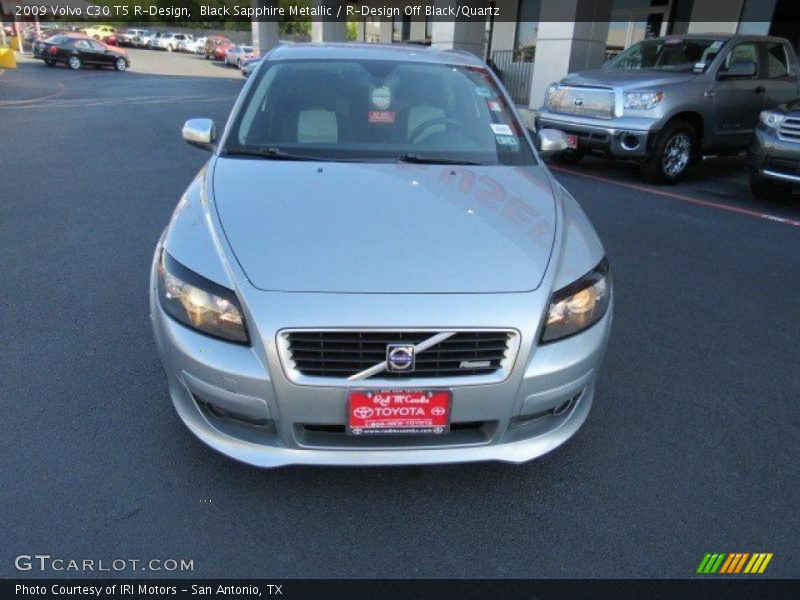 Black Sapphire Metallic / R-Design Off Black/Quartz 2009 Volvo C30 T5 R-Design