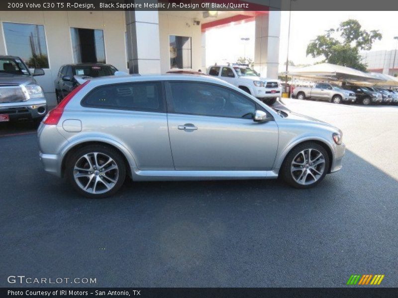 Black Sapphire Metallic / R-Design Off Black/Quartz 2009 Volvo C30 T5 R-Design