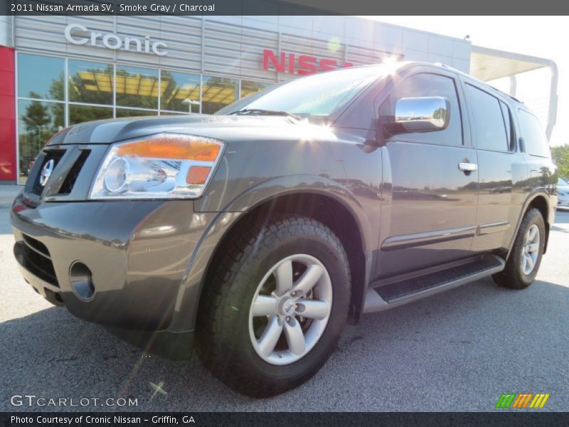 Smoke Gray / Charcoal 2011 Nissan Armada SV