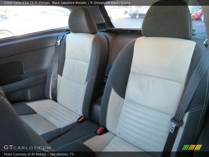 Rear Seat of 2009 C30 T5 R-Design