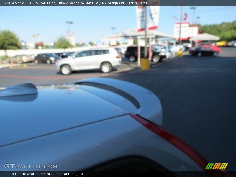 Black Sapphire Metallic / R-Design Off Black/Quartz 2009 Volvo C30 T5 R-Design