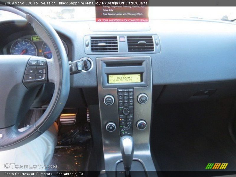 Black Sapphire Metallic / R-Design Off Black/Quartz 2009 Volvo C30 T5 R-Design