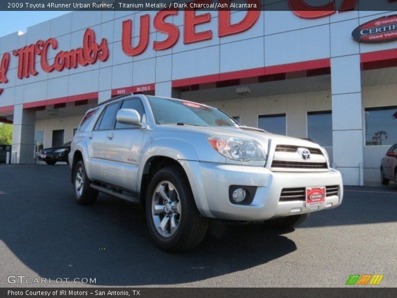 Titanium Metallic / Dark Charcoal/Ash Alcantara 2009 Toyota 4Runner Urban Runner