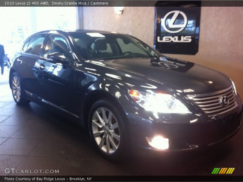 Smoky Granite Mica / Cashmere 2010 Lexus LS 460 AWD