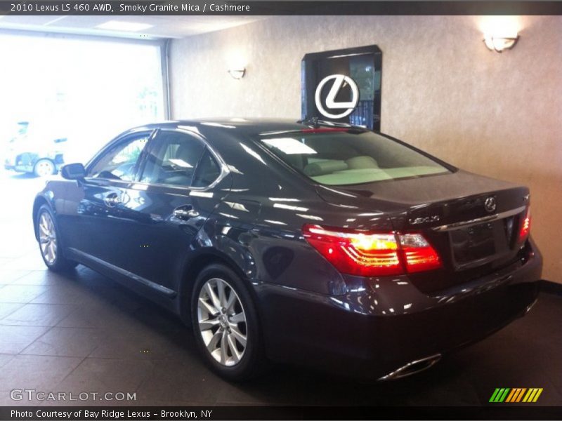 Smoky Granite Mica / Cashmere 2010 Lexus LS 460 AWD