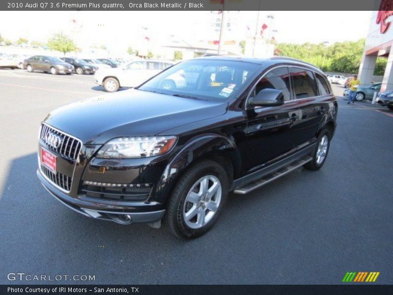 Orca Black Metallic / Black 2010 Audi Q7 3.6 Premium Plus quattro