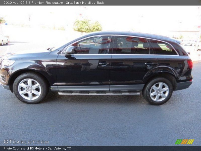 Orca Black Metallic / Black 2010 Audi Q7 3.6 Premium Plus quattro