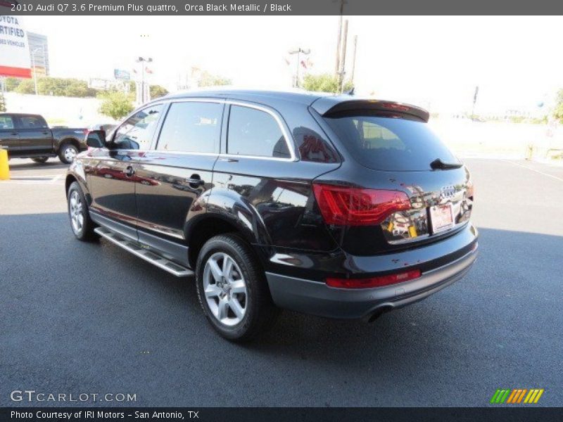 Orca Black Metallic / Black 2010 Audi Q7 3.6 Premium Plus quattro