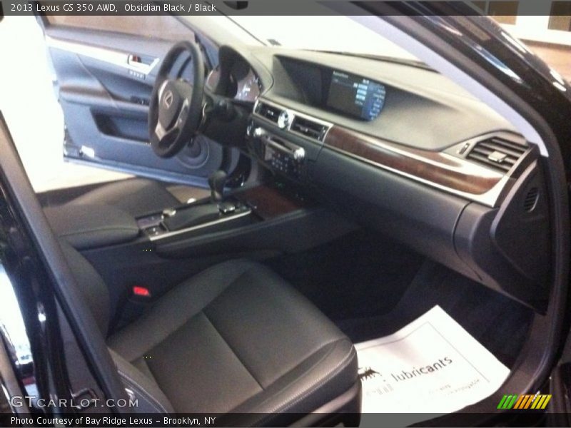 Obsidian Black / Black 2013 Lexus GS 350 AWD