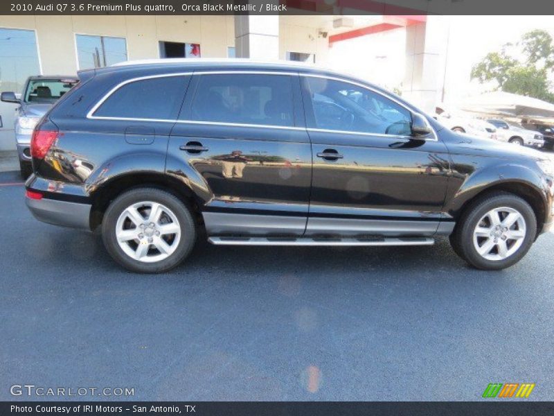 Orca Black Metallic / Black 2010 Audi Q7 3.6 Premium Plus quattro