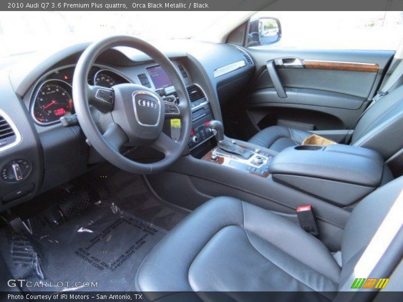Orca Black Metallic / Black 2010 Audi Q7 3.6 Premium Plus quattro