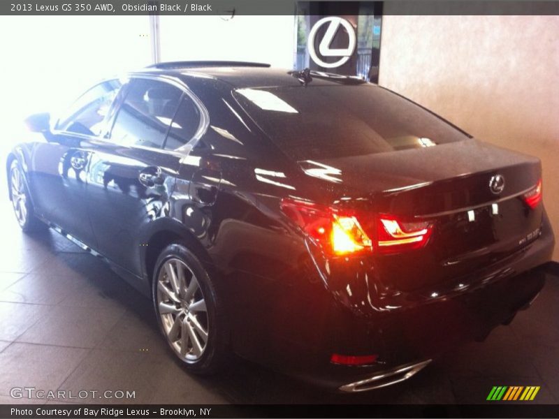 Obsidian Black / Black 2013 Lexus GS 350 AWD