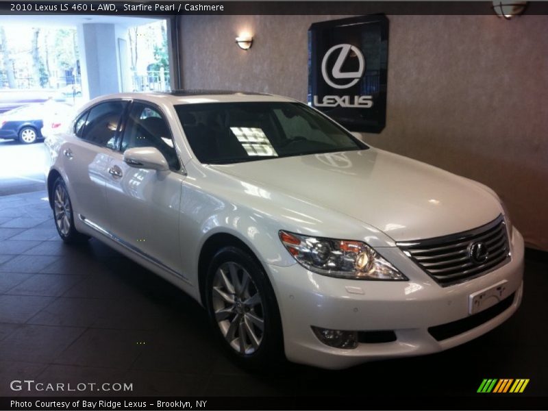 Starfire Pearl / Cashmere 2010 Lexus LS 460 L AWD