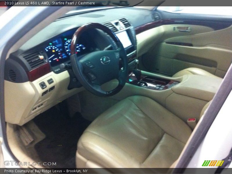 Starfire Pearl / Cashmere 2010 Lexus LS 460 L AWD