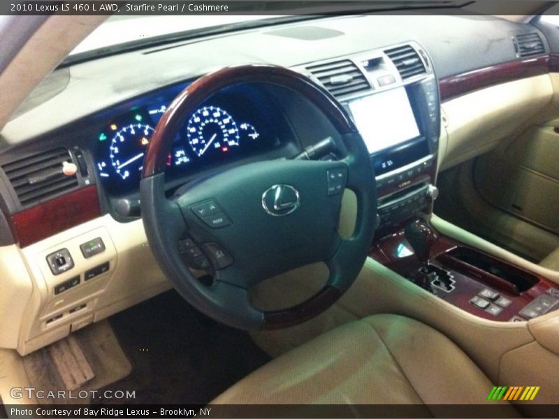 Starfire Pearl / Cashmere 2010 Lexus LS 460 L AWD
