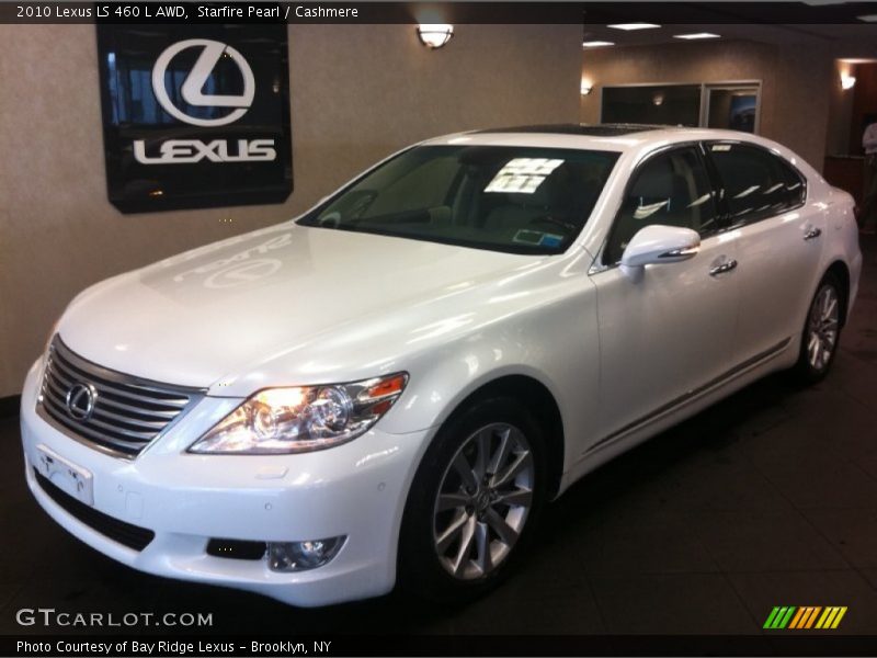Starfire Pearl / Cashmere 2010 Lexus LS 460 L AWD