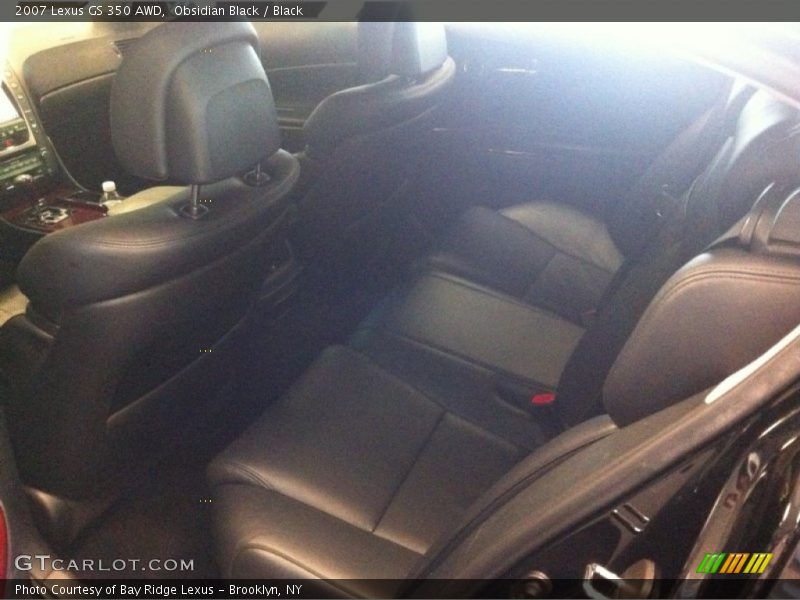 Obsidian Black / Black 2007 Lexus GS 350 AWD
