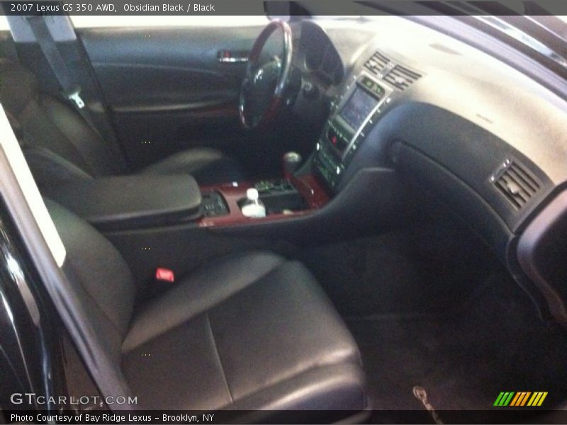 Obsidian Black / Black 2007 Lexus GS 350 AWD