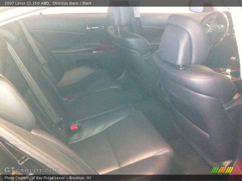Obsidian Black / Black 2007 Lexus GS 350 AWD