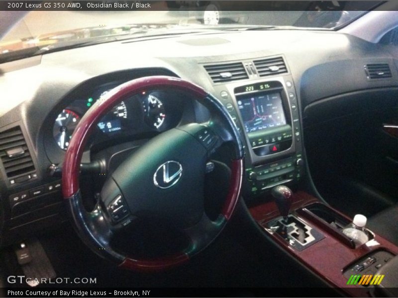 Obsidian Black / Black 2007 Lexus GS 350 AWD