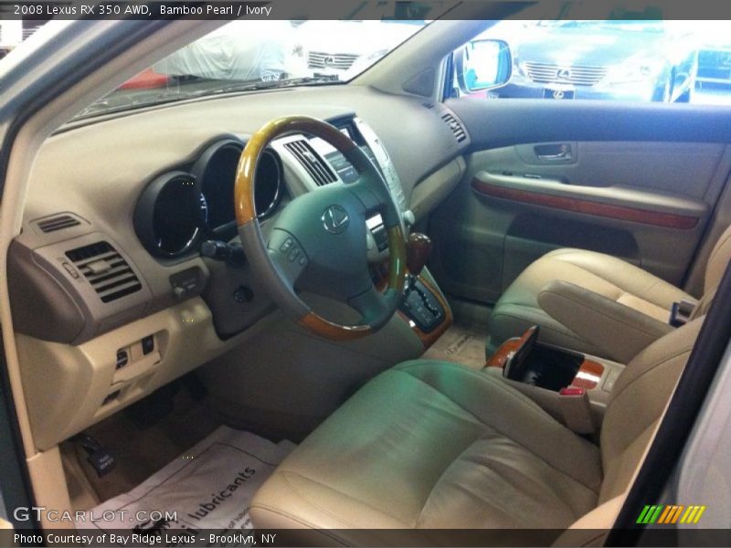 Bamboo Pearl / Ivory 2008 Lexus RX 350 AWD