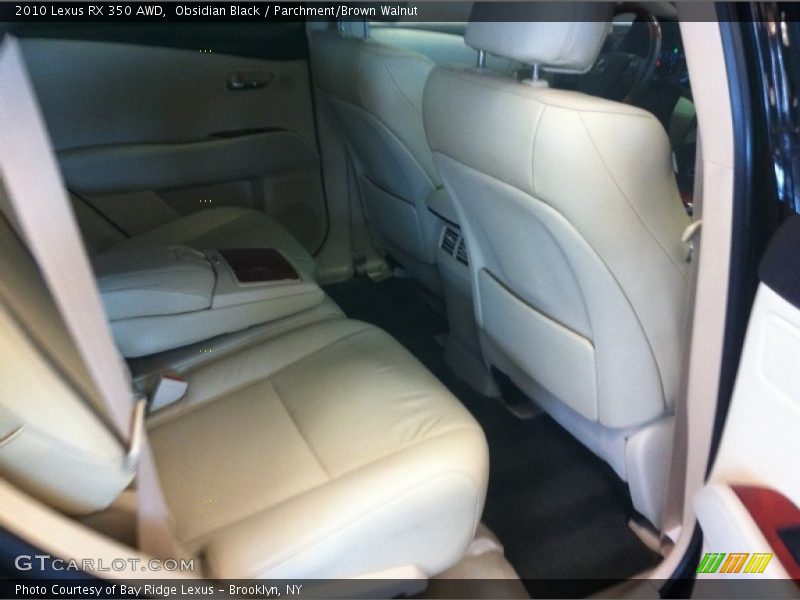 Obsidian Black / Parchment/Brown Walnut 2010 Lexus RX 350 AWD