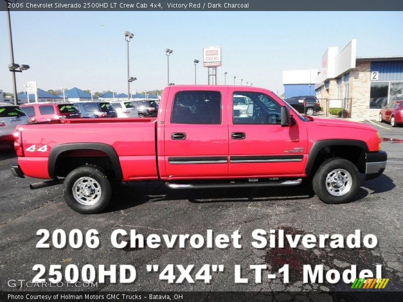 Victory Red / Dark Charcoal 2006 Chevrolet Silverado 2500HD LT Crew Cab 4x4