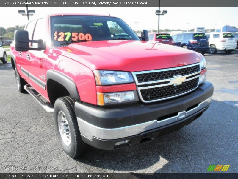 Victory Red / Dark Charcoal 2006 Chevrolet Silverado 2500HD LT Crew Cab 4x4