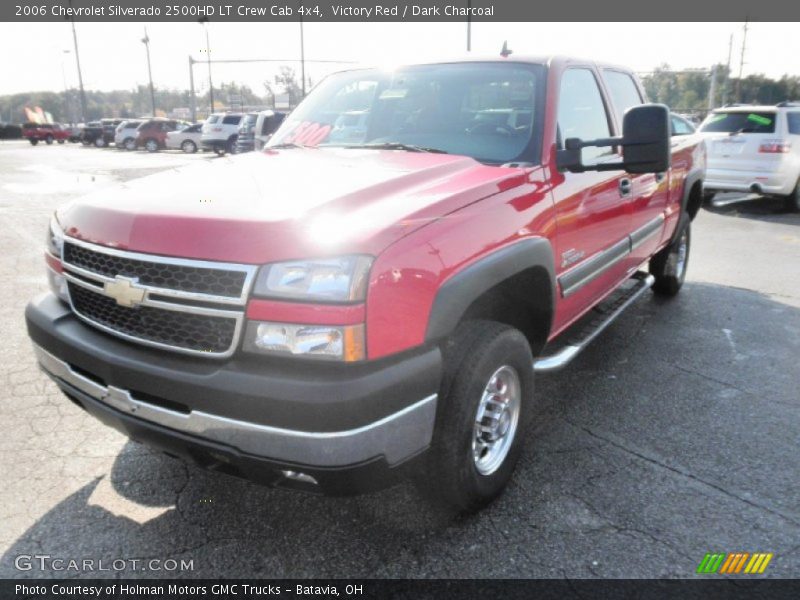 Victory Red / Dark Charcoal 2006 Chevrolet Silverado 2500HD LT Crew Cab 4x4
