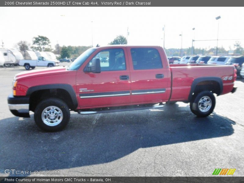 Victory Red / Dark Charcoal 2006 Chevrolet Silverado 2500HD LT Crew Cab 4x4
