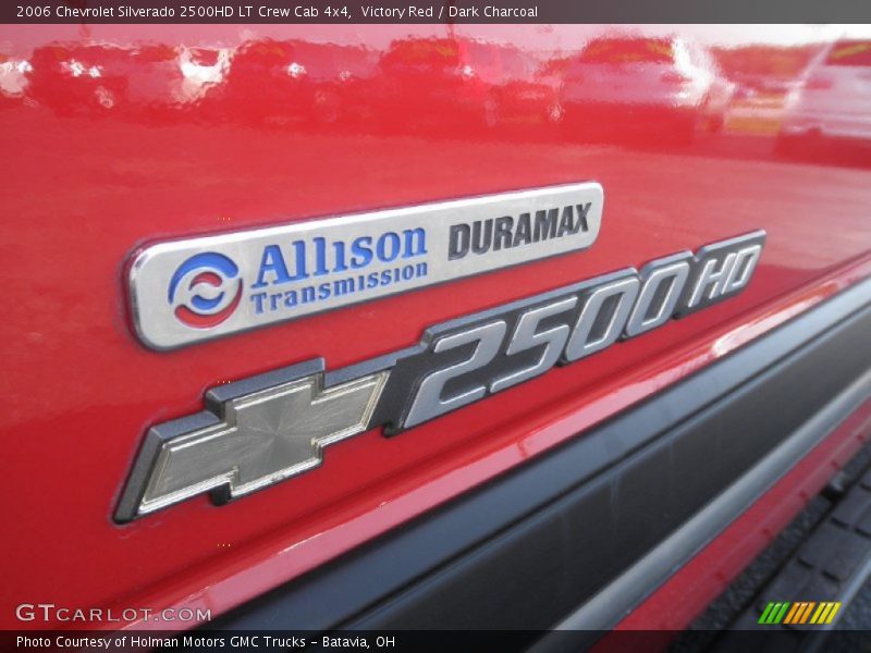 Victory Red / Dark Charcoal 2006 Chevrolet Silverado 2500HD LT Crew Cab 4x4