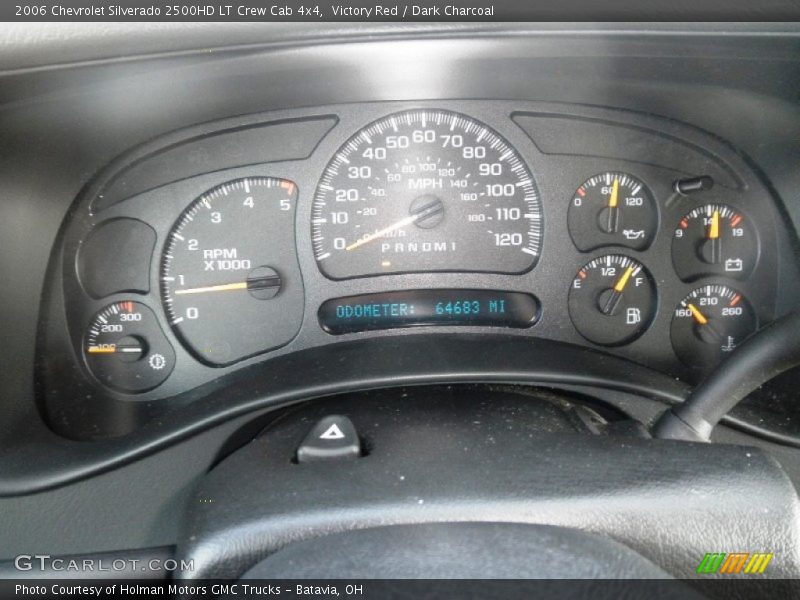Victory Red / Dark Charcoal 2006 Chevrolet Silverado 2500HD LT Crew Cab 4x4