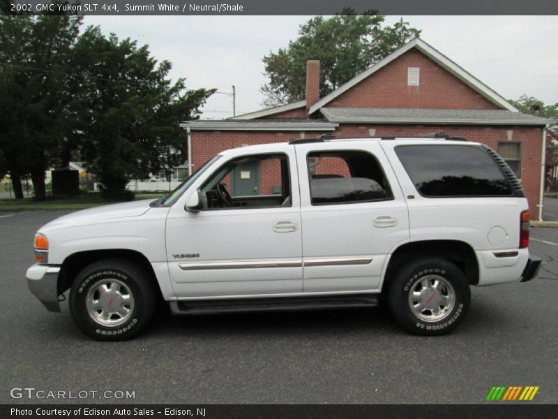 Summit White / Neutral/Shale 2002 GMC Yukon SLT 4x4