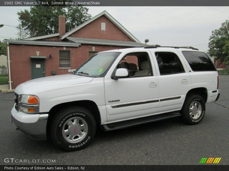 Summit White / Neutral/Shale 2002 GMC Yukon SLT 4x4