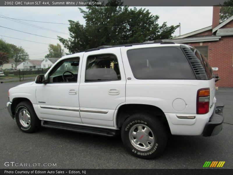 Summit White / Neutral/Shale 2002 GMC Yukon SLT 4x4