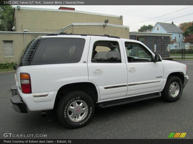 Summit White / Neutral/Shale 2002 GMC Yukon SLT 4x4