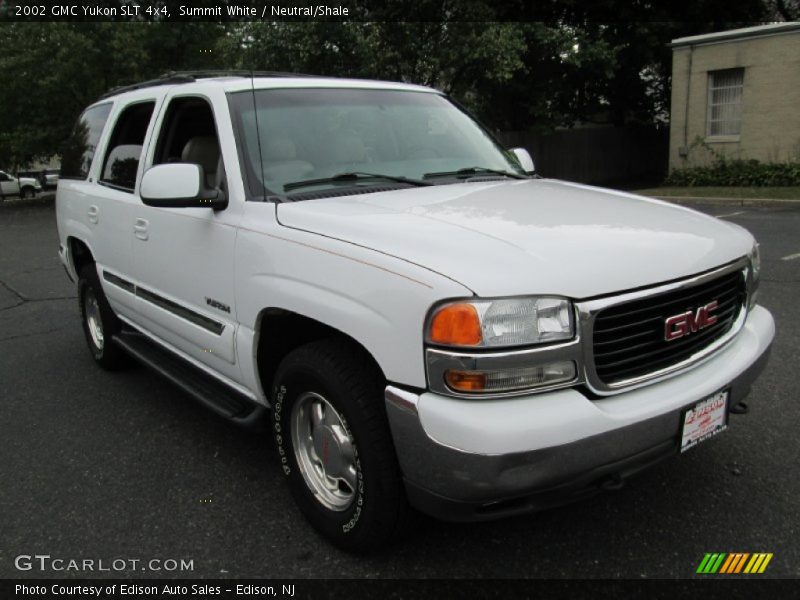 Summit White / Neutral/Shale 2002 GMC Yukon SLT 4x4