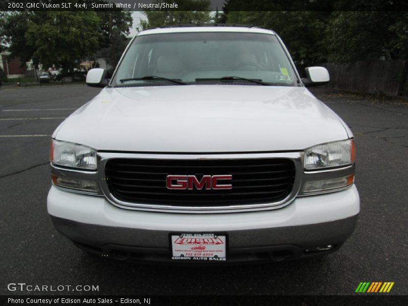 Summit White / Neutral/Shale 2002 GMC Yukon SLT 4x4