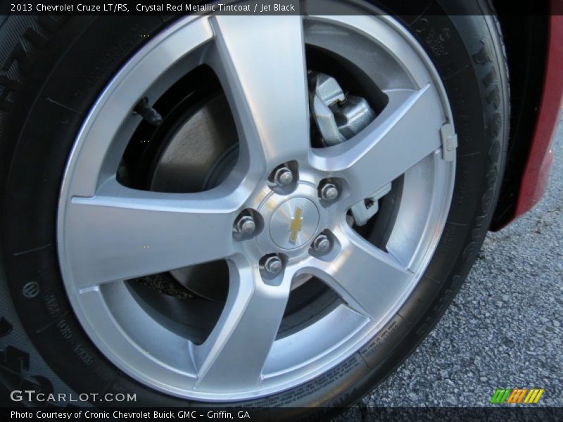 Crystal Red Metallic Tintcoat / Jet Black 2013 Chevrolet Cruze LT/RS