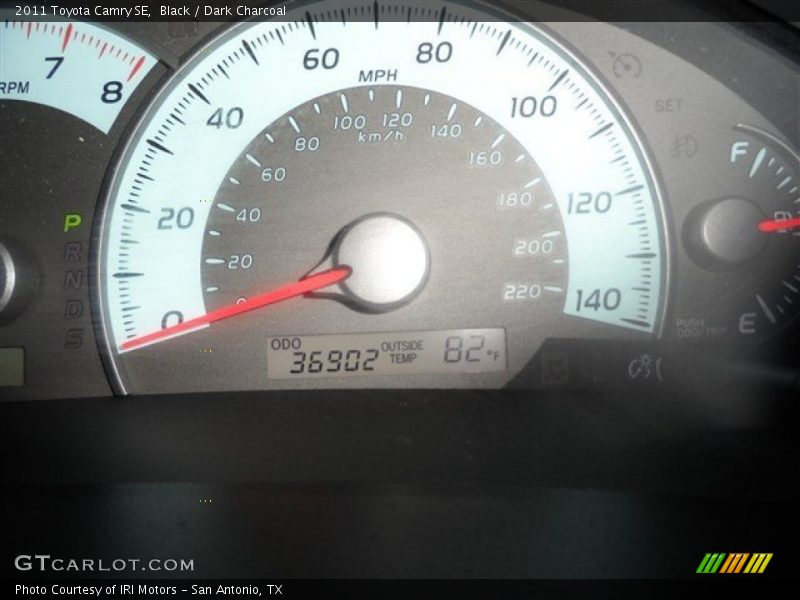 Black / Dark Charcoal 2011 Toyota Camry SE