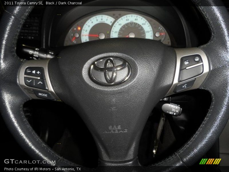 Black / Dark Charcoal 2011 Toyota Camry SE