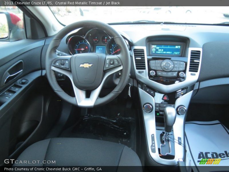 Crystal Red Metallic Tintcoat / Jet Black 2013 Chevrolet Cruze LT/RS
