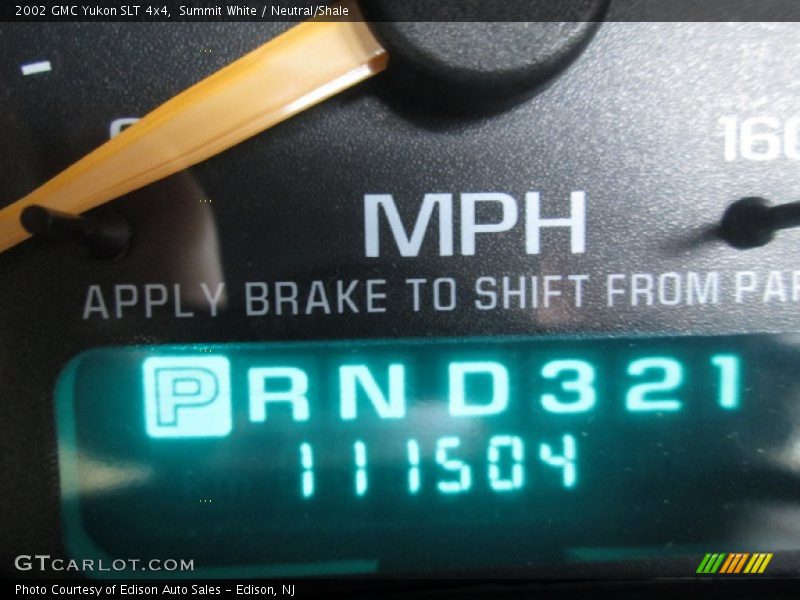 Summit White / Neutral/Shale 2002 GMC Yukon SLT 4x4