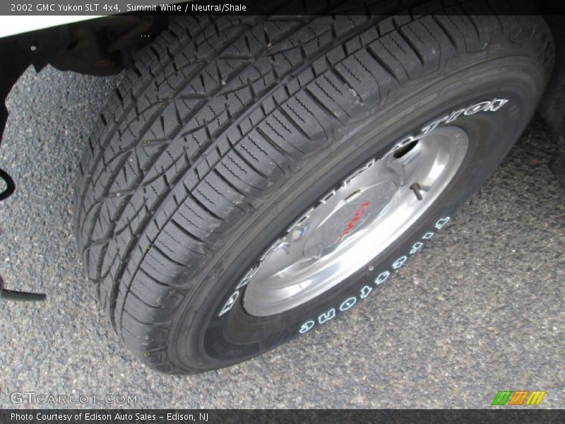 Summit White / Neutral/Shale 2002 GMC Yukon SLT 4x4