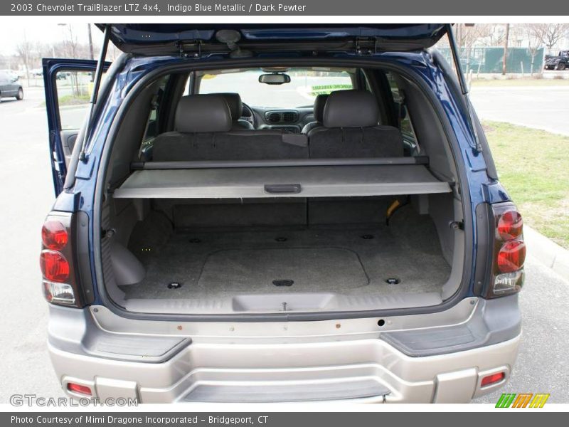 Indigo Blue Metallic / Dark Pewter 2003 Chevrolet TrailBlazer LTZ 4x4