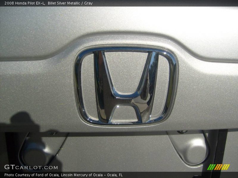 Billet Silver Metallic / Gray 2008 Honda Pilot EX-L