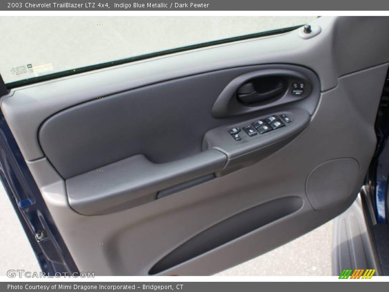 Indigo Blue Metallic / Dark Pewter 2003 Chevrolet TrailBlazer LTZ 4x4