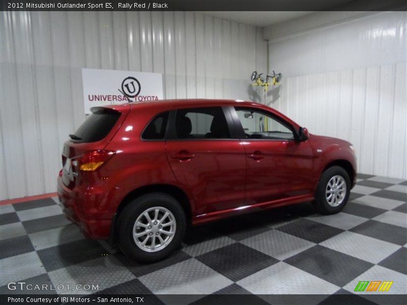 Rally Red / Black 2012 Mitsubishi Outlander Sport ES